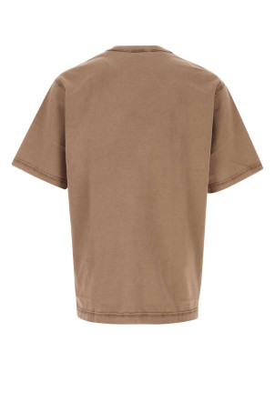 Biscuit cotton oversize t-shirt DOLCE & GABBANA (G8RI4TG7P1O)