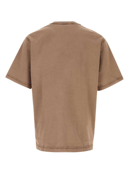 Biscuit cotton oversize t-shirt DOLCE & GABBANA (G8RI4TG7P1O)