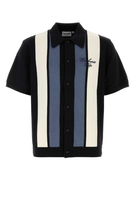 Embroidered cotton S/S Mello Knit Shirt CARHARTT WIP (I036159)