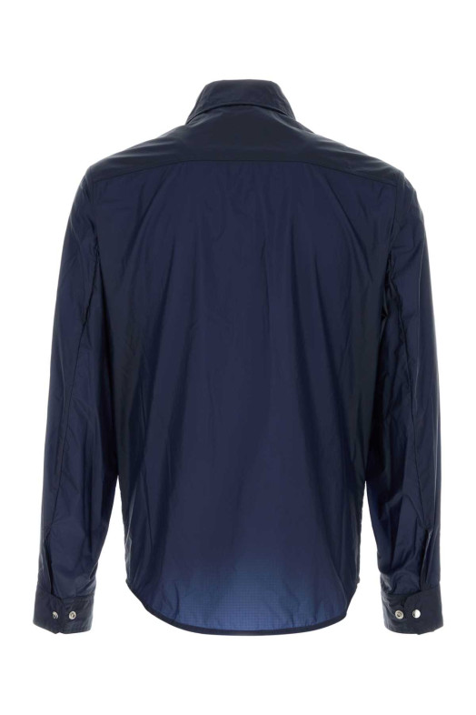 Navy blue nylon shirt Blue MONCLER (L10912F00054597SN)