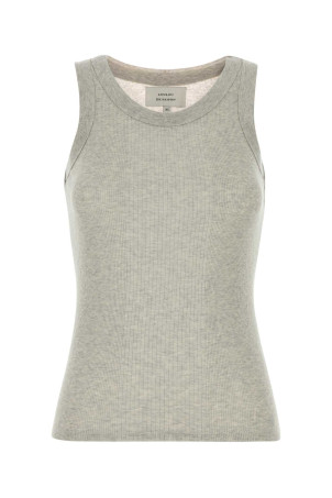 Grey cotton Limba tank top Gray LOULOU DE SAISON (LIMBALDS)