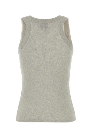 Grey cotton Limba tank top Gray LOULOU DE SAISON (LIMBALDS)