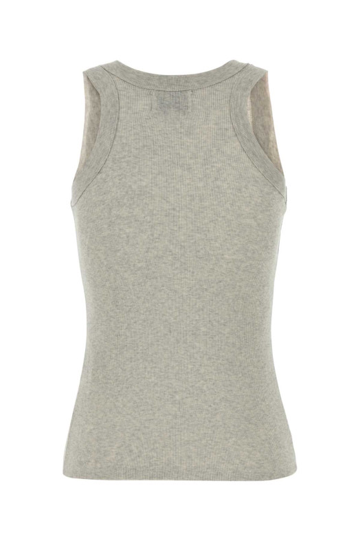 Grey cotton Limba tank top Gray LOULOU DE SAISON (LIMBALDS)
