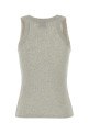 Grey cotton Limba tank top Gray LOULOU DE SAISON (LIMBALDS)