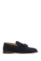 Navy blue suede loafers BRUNELLO CUCINELLI (MZUCCLB744)