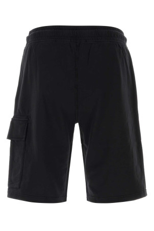 Black cotton bermuda shorts Black C.P. COMPANY (RCCMSB704A002246G)