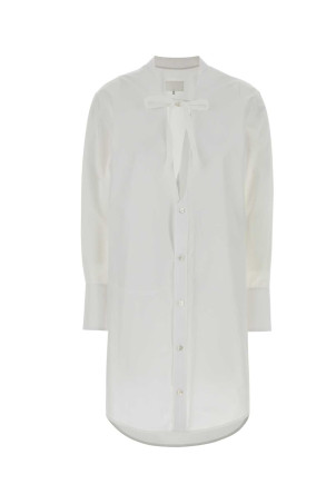 White poplin shirt dress White MAISON MARGIELA (S29DD0068S43001)