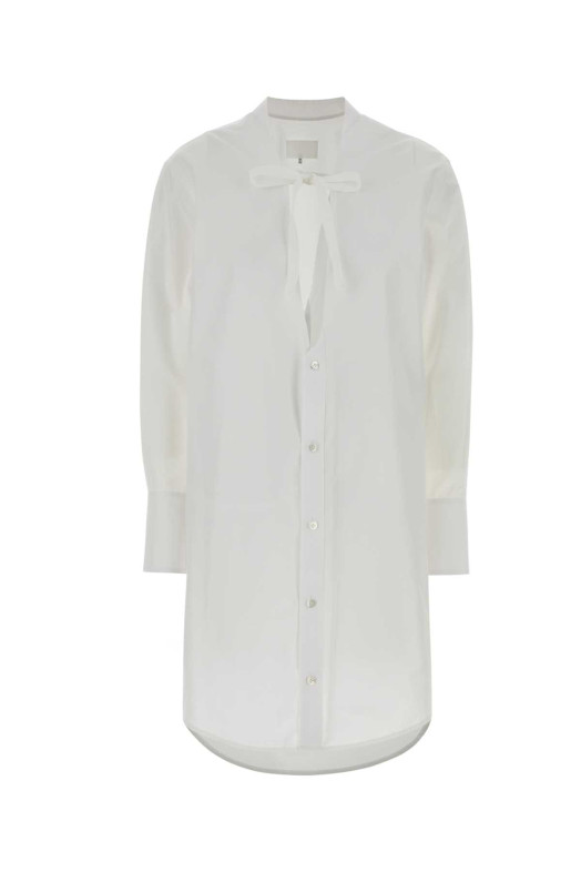 White poplin shirt dress White MAISON MARGIELA (S29DD0068S43001)