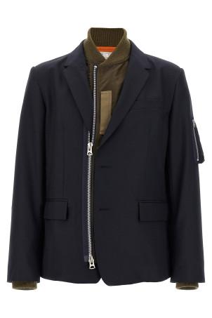 Bomber insert blazer Blue