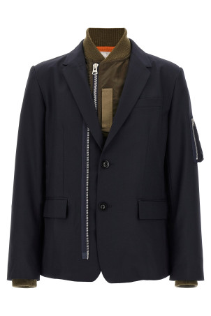 Bomber insert blazer Blue