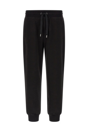 'DG' patch joggers Black