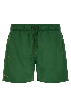Logo swimsuit Green