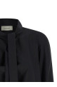 'Ascot' blouse Black