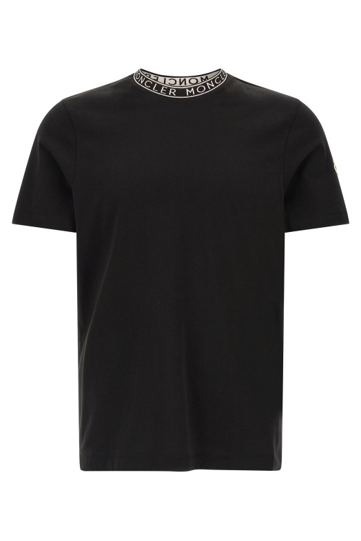 Logo crew neck t-shirt Black
