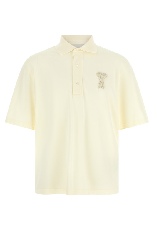 'Ami de Coeur' polo shirt  Beige
