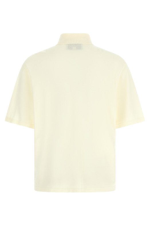'Ami de Coeur' polo shirt  Beige