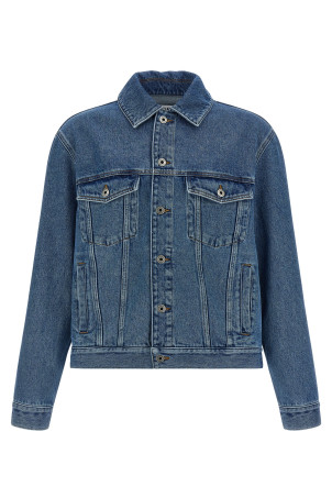 'Anagram' jacket Blue