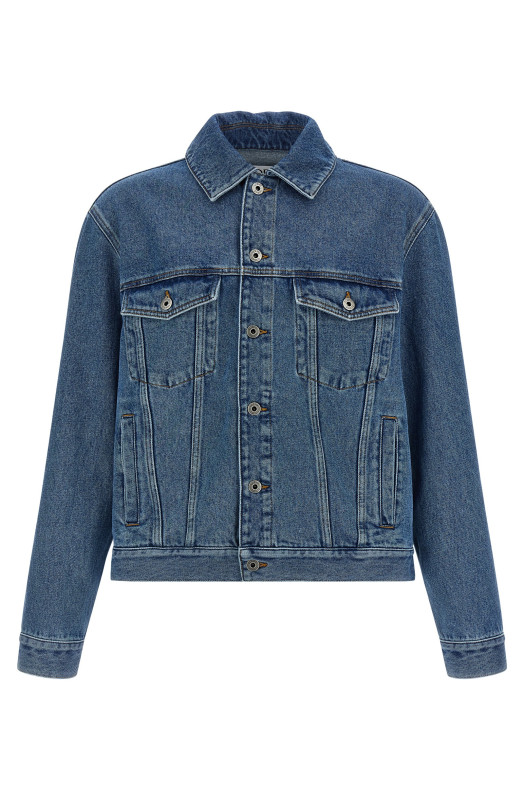 'Anagram' jacket Blue