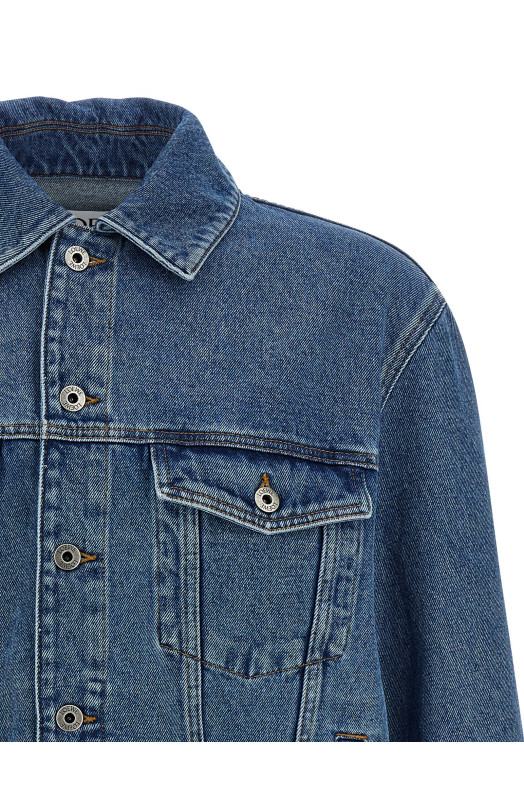 'Anagram' jacket Blue