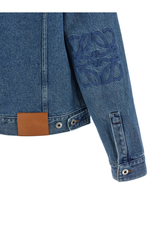 'Anagram' jacket Blue