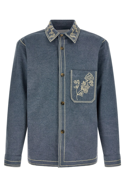 'Rudy' overshirt Blue