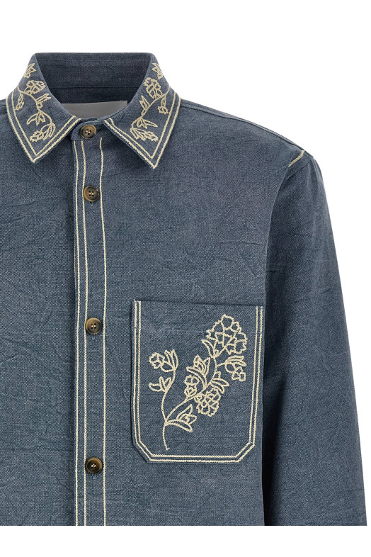 'Rudy' overshirt Blue