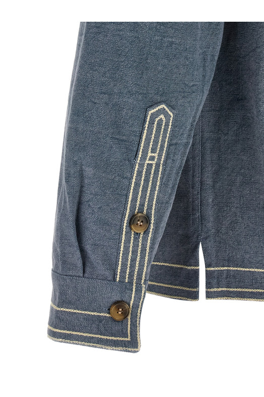 'Rudy' overshirt Blue