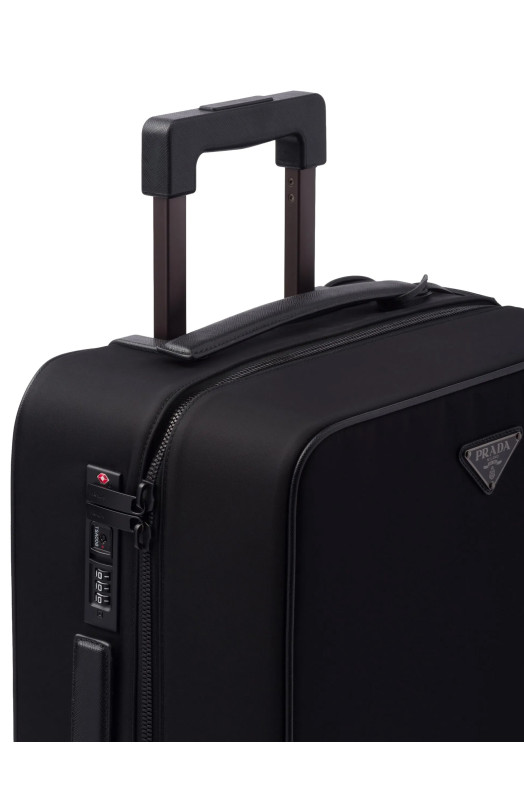 Triangle logo trolley Black