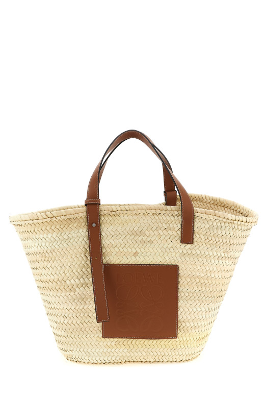 'Classic Basket' large shopping bag Beige