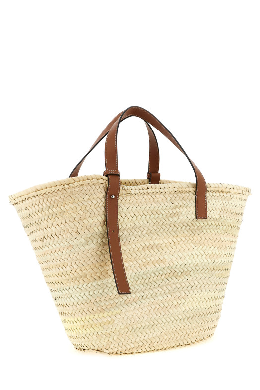 'Classic Basket' large shopping bag Beige