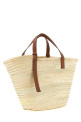 'Classic Basket' large shopping bag Beige