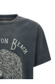 'Skeleton Beach Grit' T-shirt Black