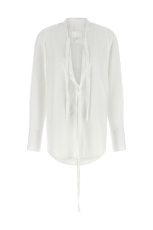 Poplin shirt White