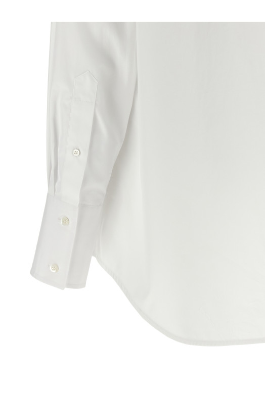 Poplin shirt White