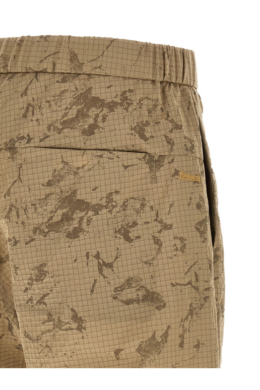 Camouflage pants Beige