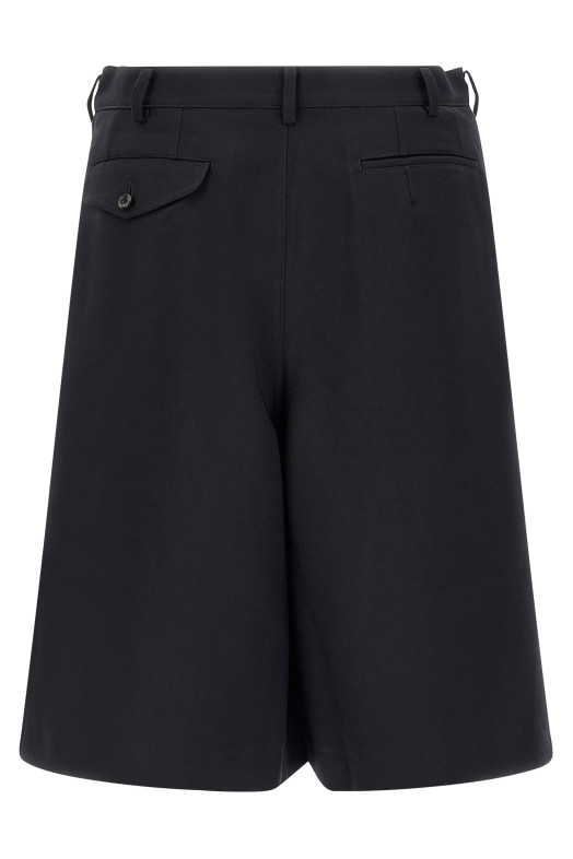 Zip bermuda shorts Blue