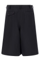 Zip bermuda shorts Blue