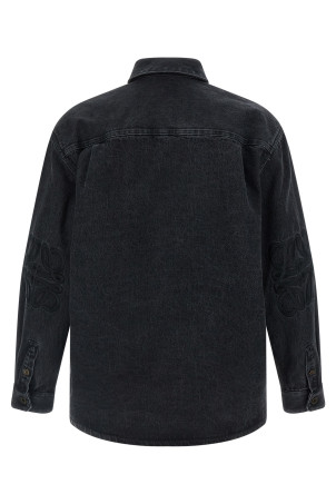 'Anagram' overshirt Black