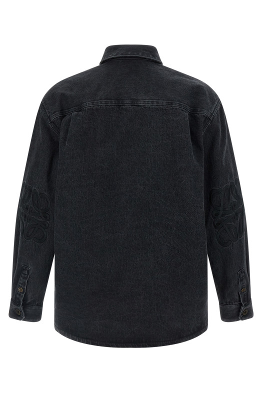 'Anagram' overshirt Black