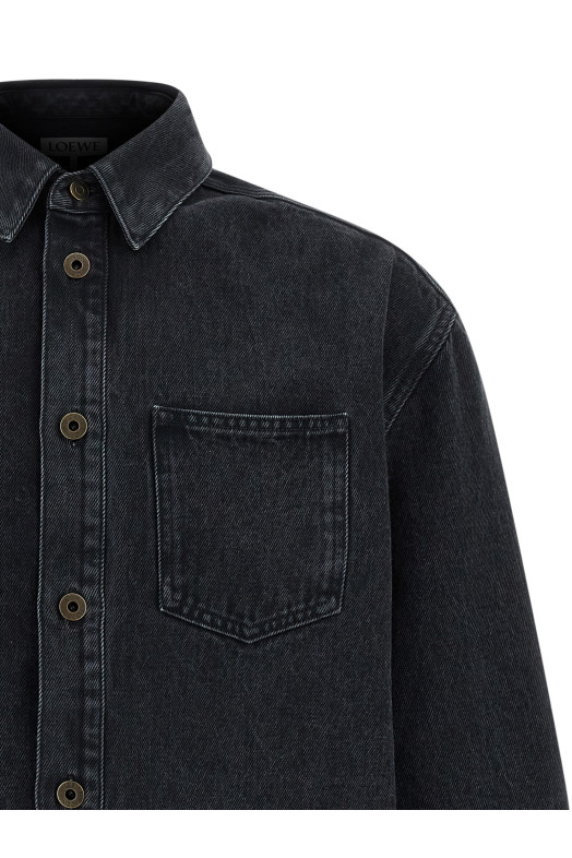 'Anagram' overshirt Black