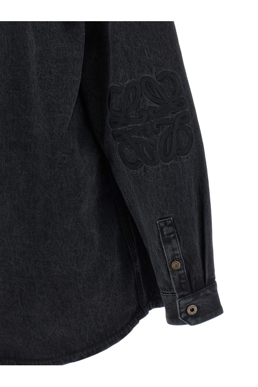 'Anagram' overshirt Black