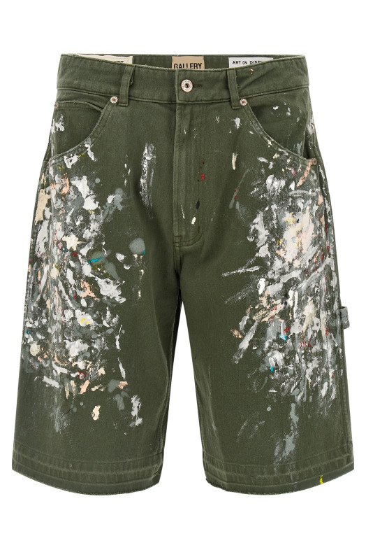 'Platoon Painter' bermuda shorts Green