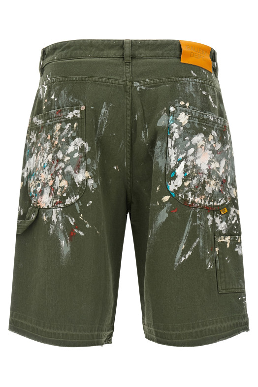'Platoon Painter' bermuda shorts Green