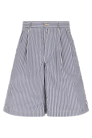 Cotton bermuda shorts White