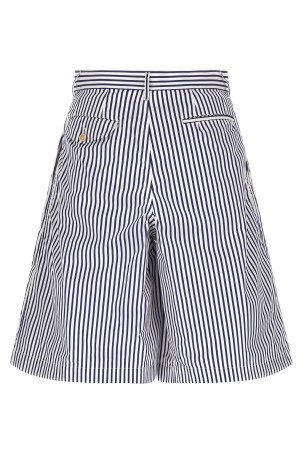 Cotton bermuda shorts White