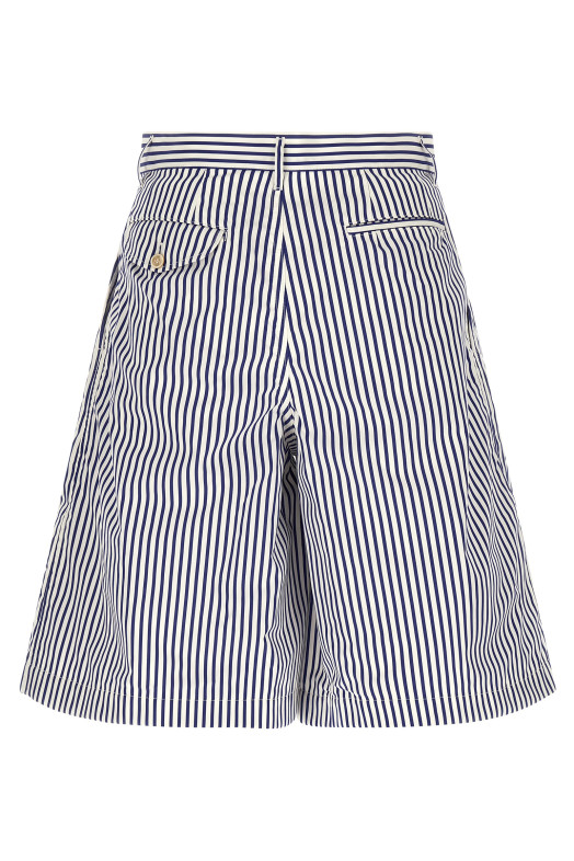 Cotton bermuda shorts White