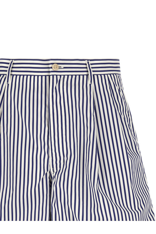 Cotton bermuda shorts White