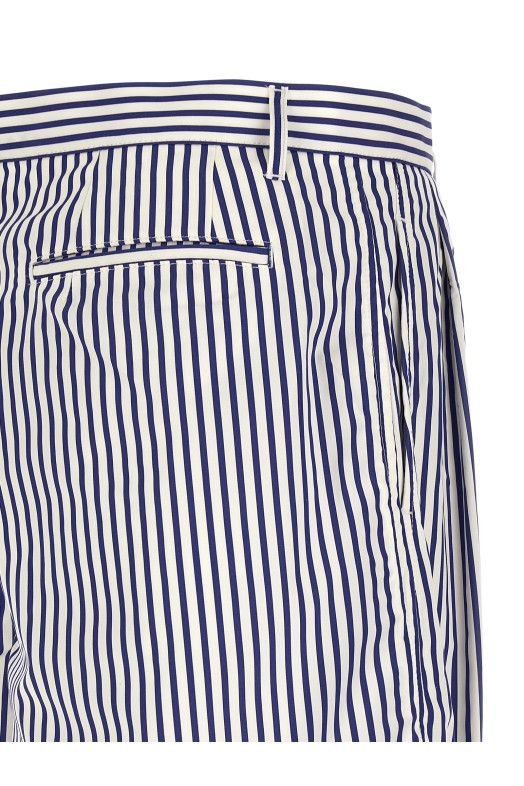 Cotton bermuda shorts White