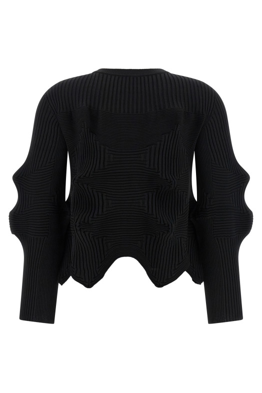 'Linkage' cardigan Black
