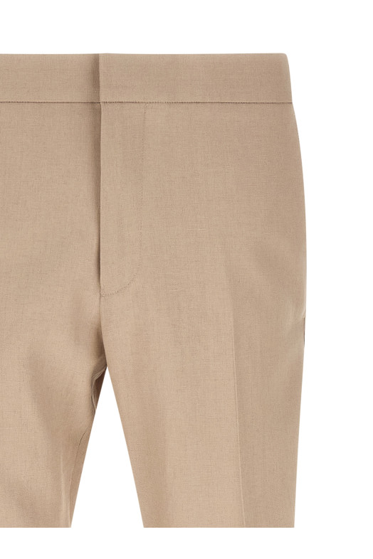 Linen trousers Beige